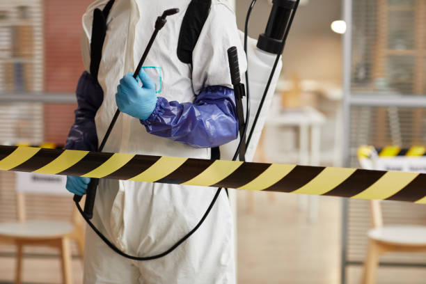 Professional Biohazard Cleanup technician working in Modale, IA